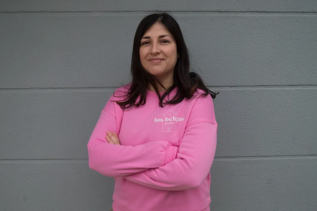 Carlota propietaria Los belgas atelier